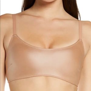 Skims Wet Jersey Scoop Bralette- Sienna.